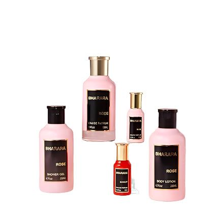 BHARARA ROSE 5 PCS GIFT SET 3.4 EDP