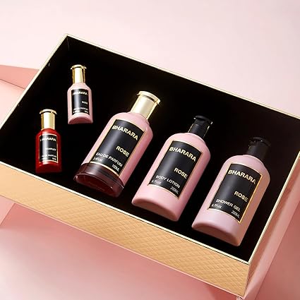 BHARARA ROSE 5 PCS GIFT SET 3.4 EDP
