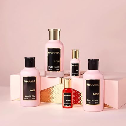 BHARARA ROSE 5 PCS GIFT SET 3.4 EDP