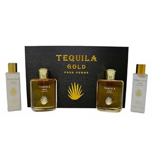 Tequila Gold 4‑Piece Men’s Gift Set