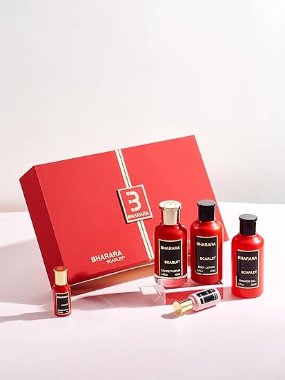 BHARARA SCARLET 5 PCS GIFT SET 3.4 EDP