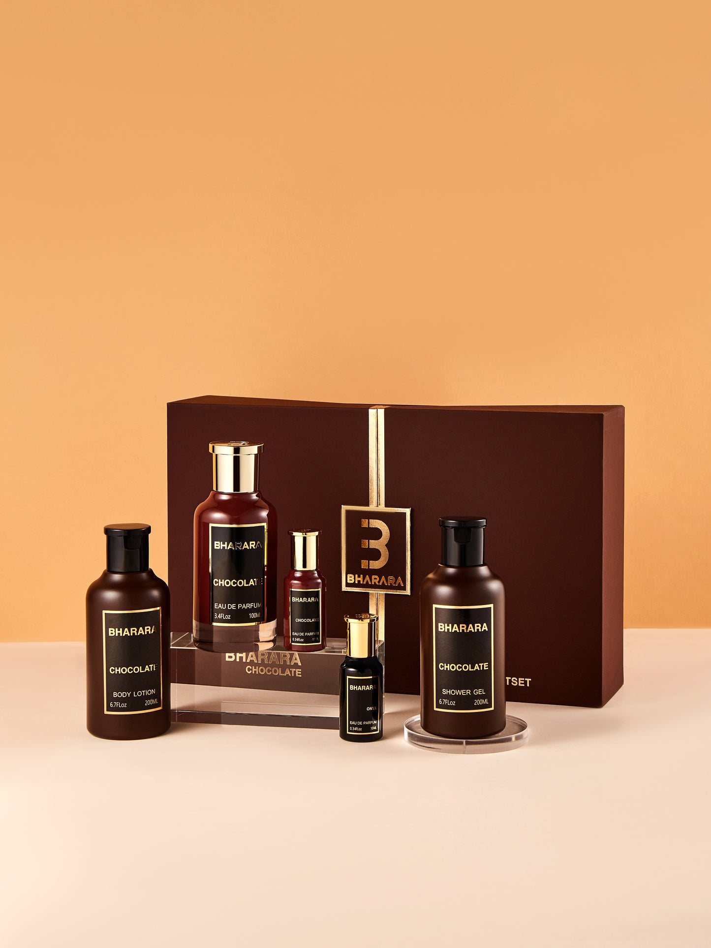 BHARARA CHOCOLATE 5PC Luxury Gift Set 3.4