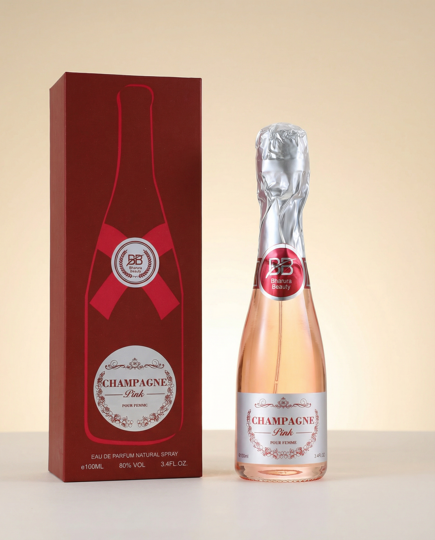 Champagne Pink Pour Femme Eau de Parfum (EDP) 100 ml (3.4 Oz)
