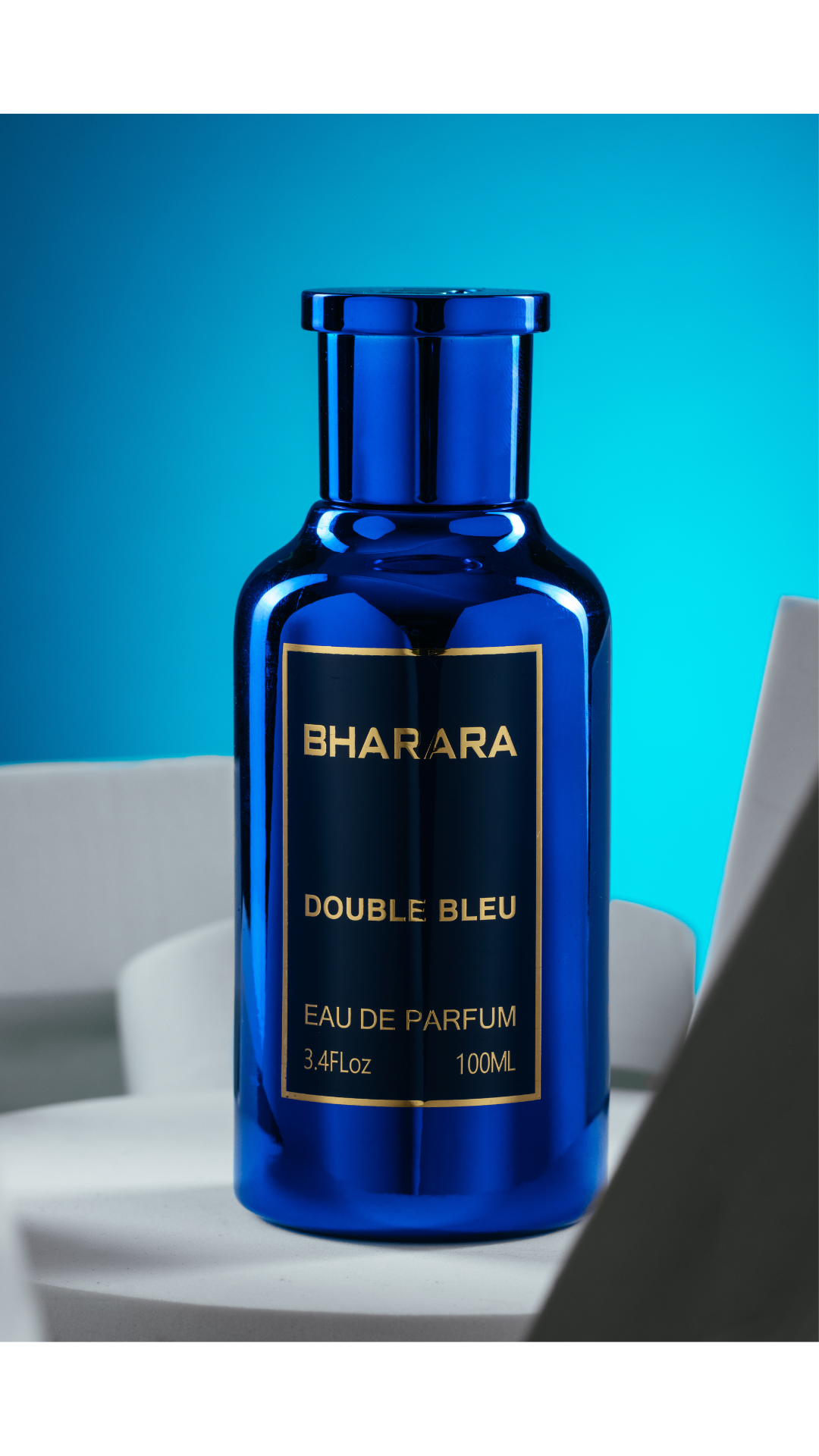 Bharara Double Bleu for Men 3.4 oz Eau de Parfum Spray